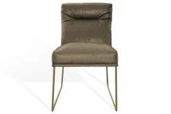 Esszimmerstuhl D-light Leder grün