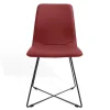 Esszimmerstuhl Maverick Leder rot