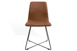 Esszimmerstuhl Maverick Leder braun