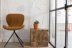 Esszimmerstuhl OMG Stoff braun