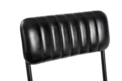 Esszimmerstuhl Sixty Leder schwarz