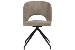 Esszimmerstuhl Tatum Stoff taupe