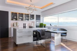 Esszimmerstuhl Trick Wollfilz grau