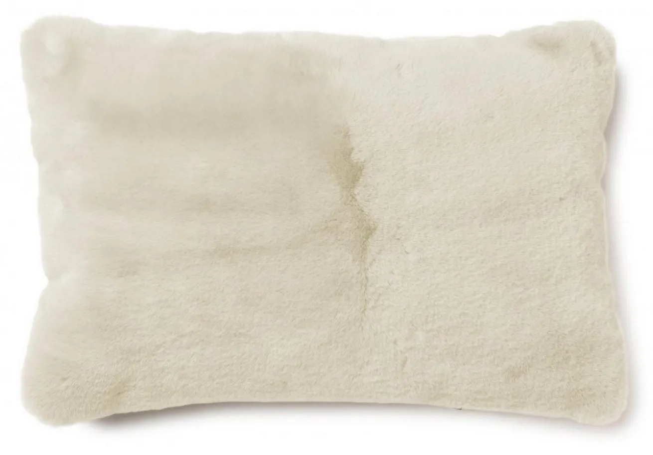 Fellkissen Fluffy creme beige
