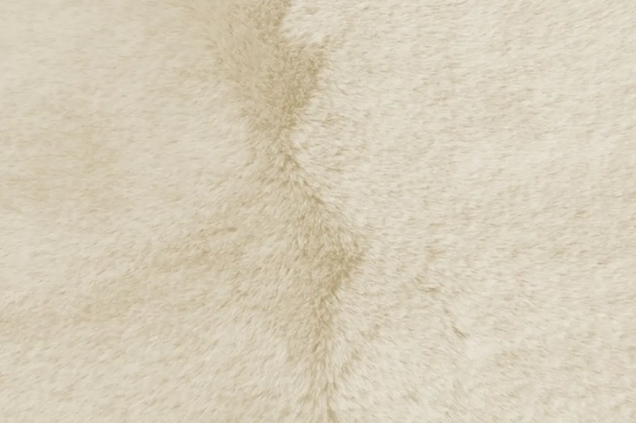 Fellkissen Fluffy creme beige