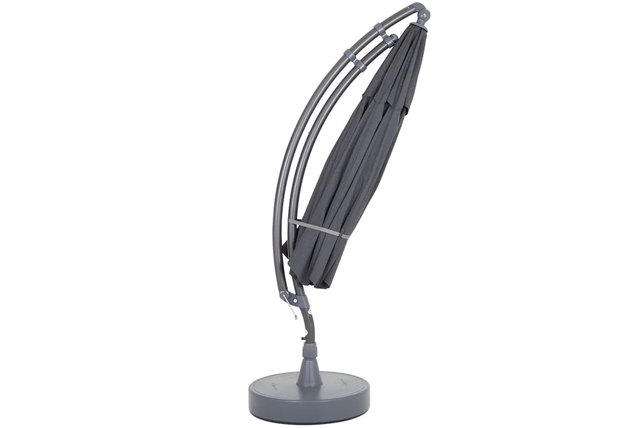 Freiarmschirm Easy Sun grau D 300 cm