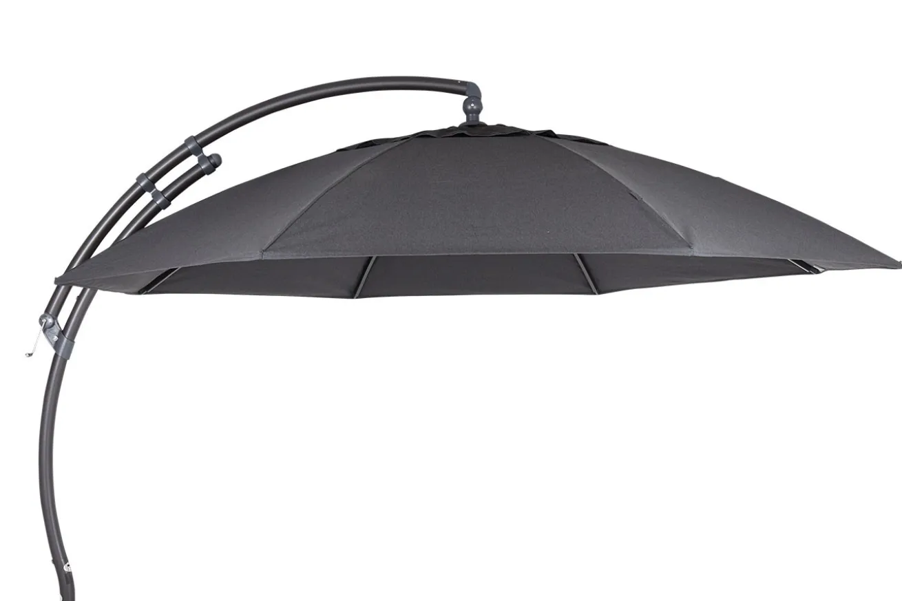 Freiarmschirm Easy Sun grau D 300 cm