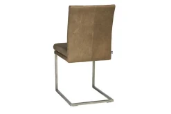 Freischwinger im schlichem Design olive