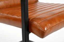 Freischwinger Oxford Leder cognac