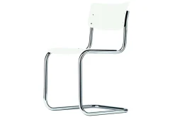 Freischwinger S 43 Buche weiß