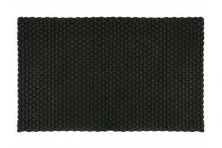 Fußmatte "Uni" schwarz 72*92 cm