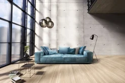 Funktionssofa Wumms! Leder cognac