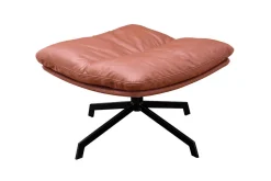 Fusshocker Arva Leder braun