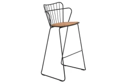 Garten Barhocker Paon schwarz