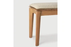 Garten Bok Sitzbank Teak natur