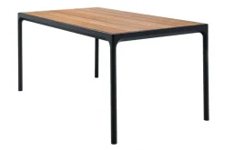 Garten Esstisch Four schwarz 160 cm