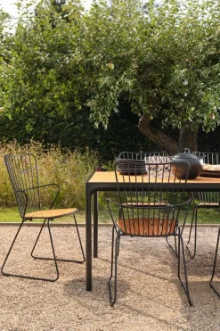 Garten Esstisch Four schwarz 160 cm