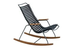 Garten Schaukelstuhl Click schwarz