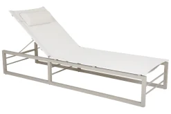 Gartenliege Vevi Aluminium khaki