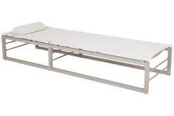 Gartenliege Vevi Aluminium khaki