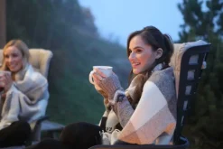 Gartensessel mit Armlehne Folio grau