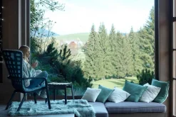 Gartensessel mit Armlehne Folio grau