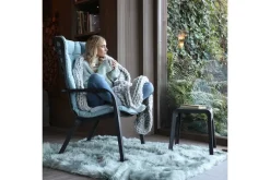 Gartensessel mit Armlehne Folio grau