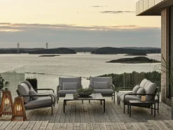 Gartensofa Lerberget 2,5-Sitzer grün