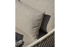 Gartensofa 3-Sitzer Aster Rattan beige