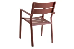 Gartenstuhl Delia stapelbar rot