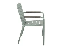 Gartenstuhl Innes grün stapelbar