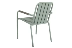 Gartenstuhl Innes grün stapelbar