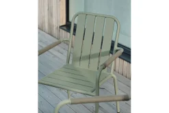 Gartenstuhl Innes grün stapelbar