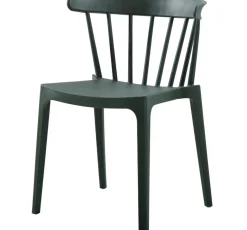 Gartenstuhl Kunststoff dunkelgrün