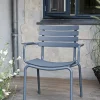 Gartenstuhl mit Arm ReCLIPS blau