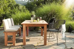 Gartentisch Arles Teak massiv 180