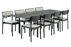 Gartentisch B45 Aluminium grau B 250cm