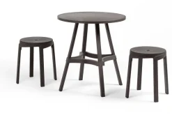 Gartentisch Combo braun D 60cm