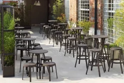 Gartentisch Combo braun D 60cm