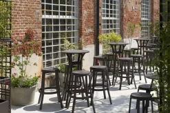 Gartentisch Combo braun D 60cm