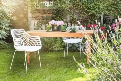 Gartentisch Teak Brasserie OUTDOOR massiv 220 cm