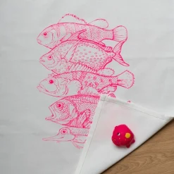 Geschirrtuch 5 Fische