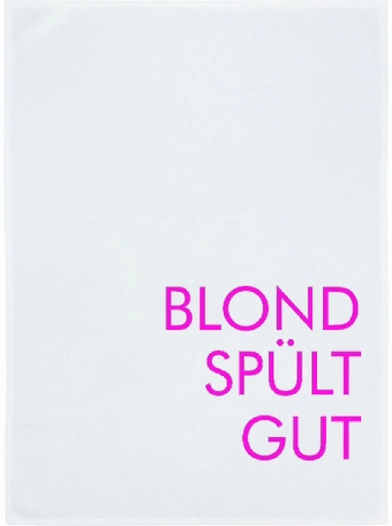 Geschirrtuch Blond spült gut