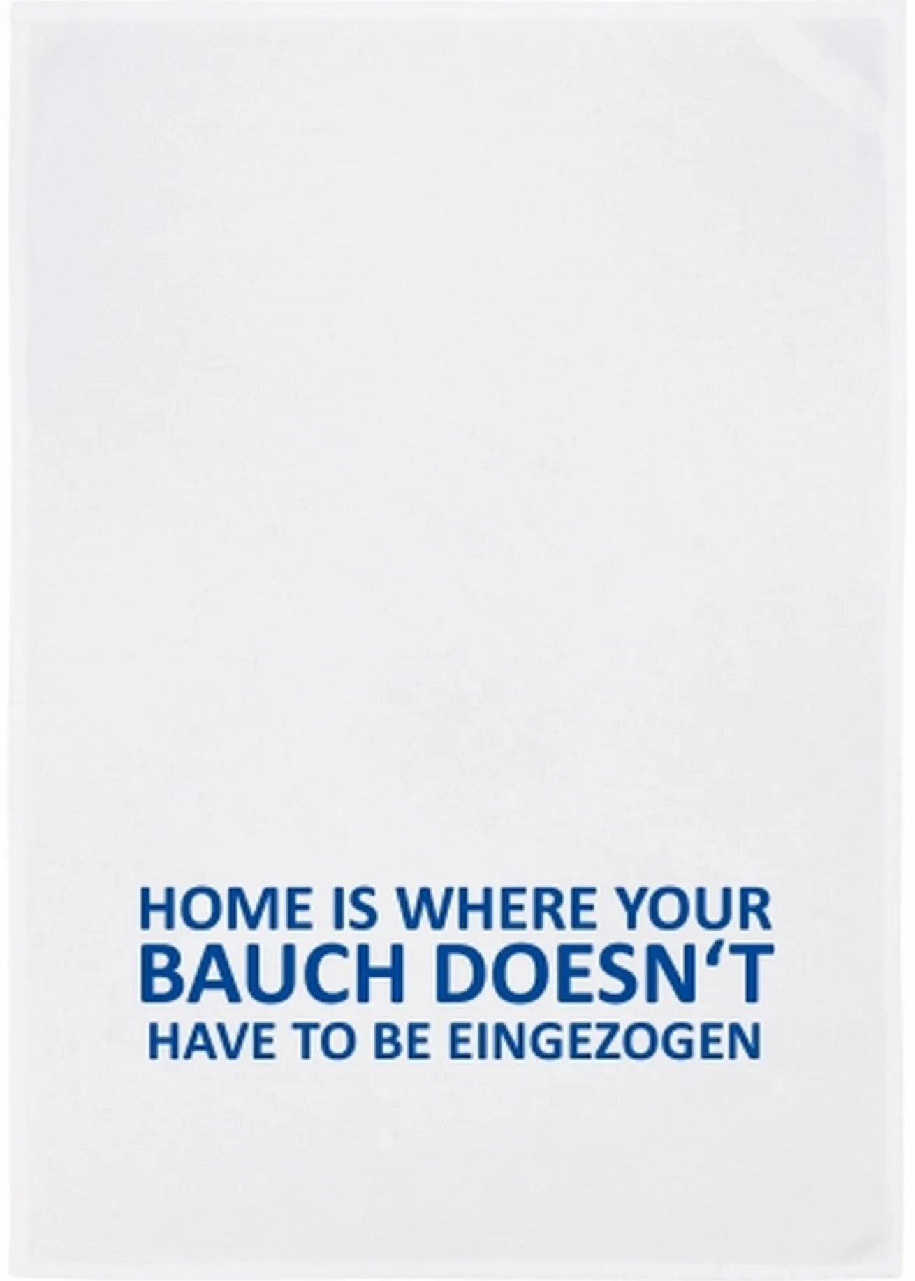 Geschirrtuch Home is where....