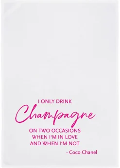 Geschirrtuch I only drink ...