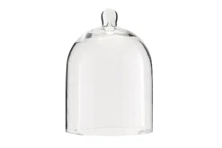 Glasglocke transparent klein