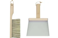 Handfeger Set Clynk Natural Collection grau