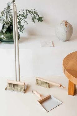 Handfeger Set Clynk Natural Collection grau