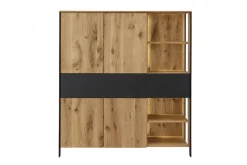 Highboard Benni Wildeiche H 143 cm