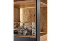 Highboard Benni Wildeiche H 143 cm